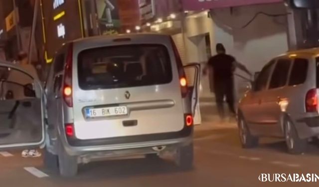 Yıldırım'da Yol Verme Kavgası Kameralara Yansıdı