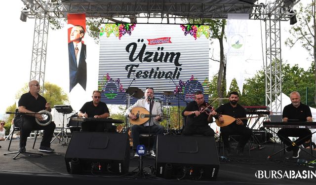 Osmangazi Belediyesi'nden Karabalçık’ta Üzüm Festivali