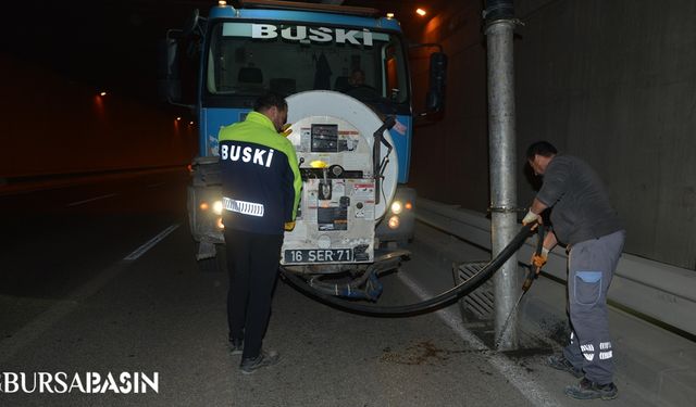 Bursa'da Sel Felaketlerine Karşı Izgara Ve Rögarlar Temizleniyor