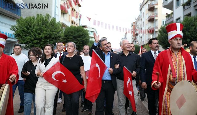 Bursa Gemlik'te kurtuluş coşkusu