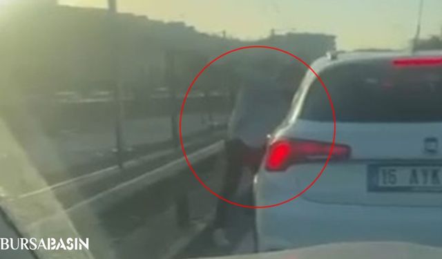 Bursa'da Yol Verme Tartışması Yumruklu Kavgaya Dönüştü