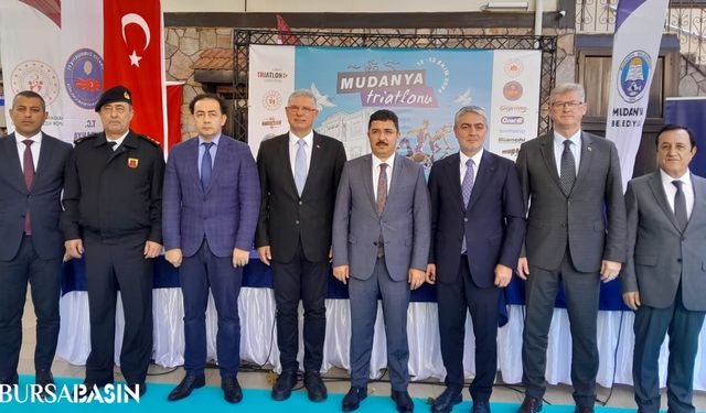 Mudanya İlk Kez Triatlona Ev Sahipliği Yapıyor