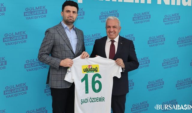 Başkan Özdemir, Bursaspor Yönetimini Ağırladı