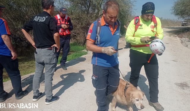 Karacabey'de Nur Cemil Eroğlu'nu Arama Çalışmaları Devam Ediyor