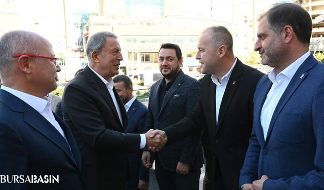 Hulusi Akar AK Parti Bursa Toplantısında