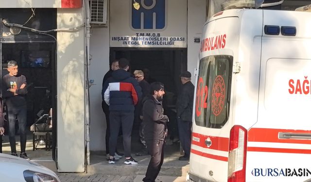 İnegöl'de Merdiven Altında Uyuya Kalan Adam Hayatını Kaybetti