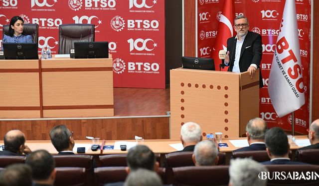 BTSO Başkanı Burkay: Bursa'nın Gücüyle 60 Projeye Ulaştık