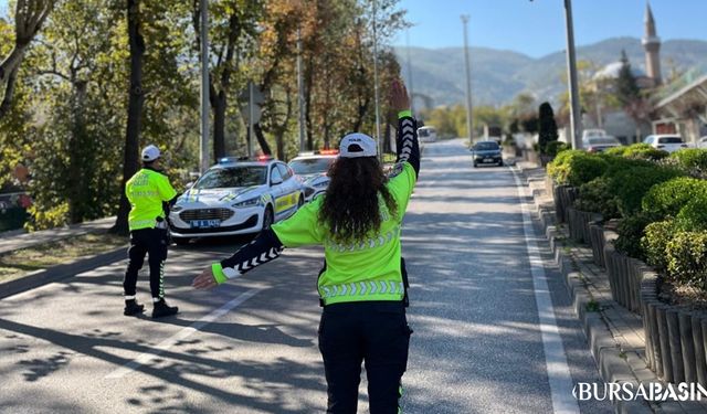 Bursa'da Trafik Denetim Uygulaması: 9.341 Sürücüye Ceza Kesildi