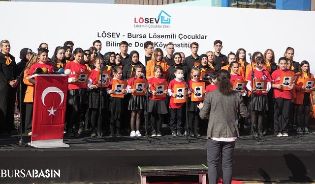 Bursa'da Lösemili Çocuklar için Bilim ve Doğa Köy Enstitüsü Açıldı