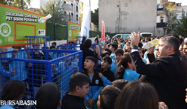 Yıldırım Belediyesi'nden Plastiksiz Okul Projesi