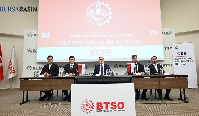 BTSO Başkanı Burkay Genç Girişimcilerle İnovasyonu Konuştu