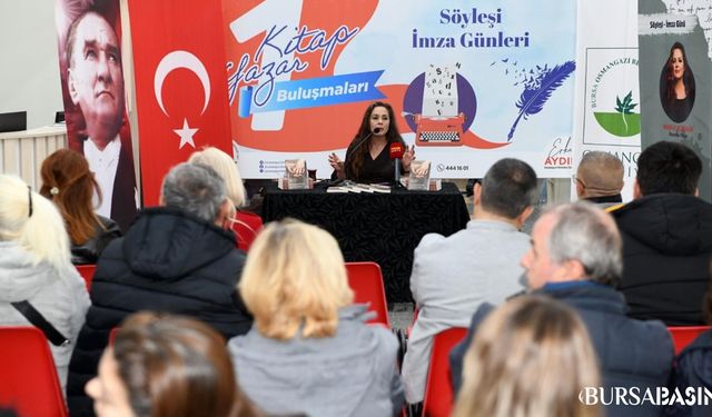 Nilüfer Açıkalın Osmangazi’de Kitapseverlerle Buluştu