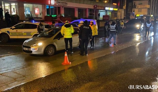 İnegöl’de Huzur Operasyonu: Çok Sayıda Gözaltı