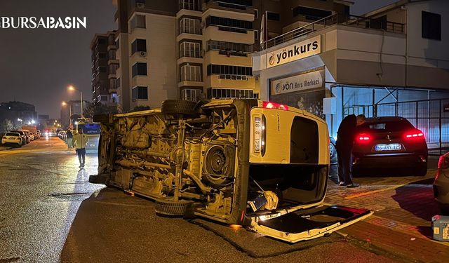 Osmangazi’de İşçi Servisi Yan Yattı: 8 Yaralı