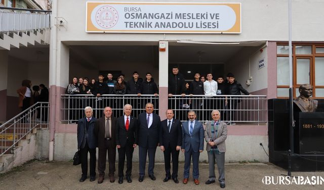 Özer Matlı, Osmangazi Lisesi'nde Kariyer Tavsiyeleri Verdi