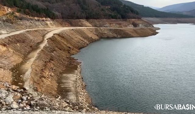 Bursa'da Barajlardaki Su Oranı Düşüşte, Su Tasarrufu Uyarısı