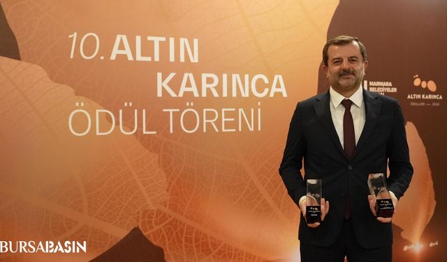 Gürsu Belediyesi’ne Altın Karınca’dan Çifte Ödül