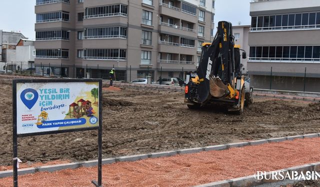 Yıldırım Belediyesi’nden Yeni Park ve Yeşil Alan Hamlesi