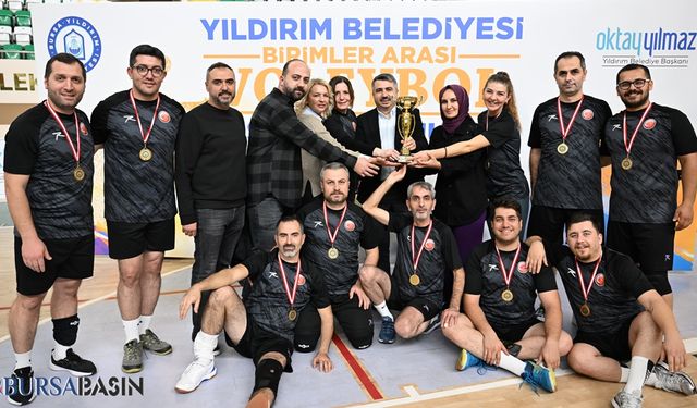 Yıldırım Belediyesi Voleybol Turnuvası’nda Şampiyon Belli Oldu