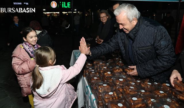 Nilüfer Belediyesi’nden Regaip Kandili’nde Anlamlı İkram