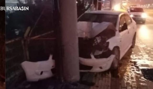 Bursa'da Çevik Kuvvet Polis Memuru Kaza Sonucu Hayatını Kaybetti