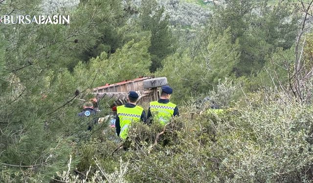 Bursa İznik’te Traktör Kazası: Bir Ölü, Bir Yaralı