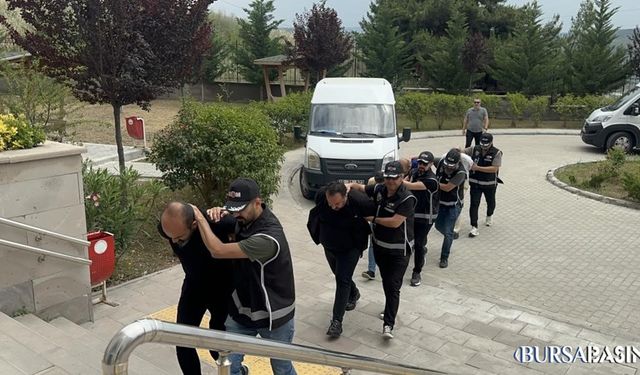 Bursa İl Emniyeti, Hırsızlık Oranlarında Düşüş Sağladı