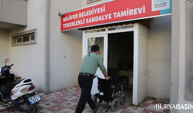 Nilüfer'de Ücretsiz Tekerlekli Sandalye Bakımı