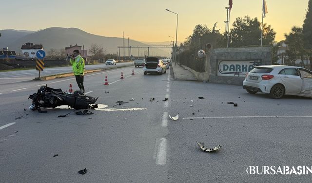 İznik’te Motosiklet Kazasında Genç Sürücü Hayatını Kaybetti