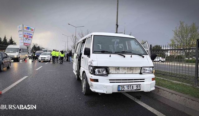 Bursa’da Zincirleme Kaza: 4 Kişi Yaralandı
