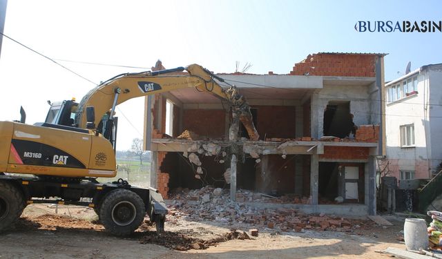 Nilüfer Belediyesi’nden Kaçak Yapıya Geçit Yok