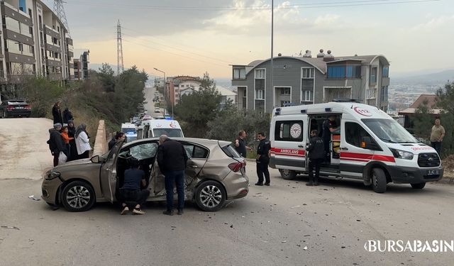 Kestel’de Otomobil 10 Metreden Uçtu, 4 Yaralı