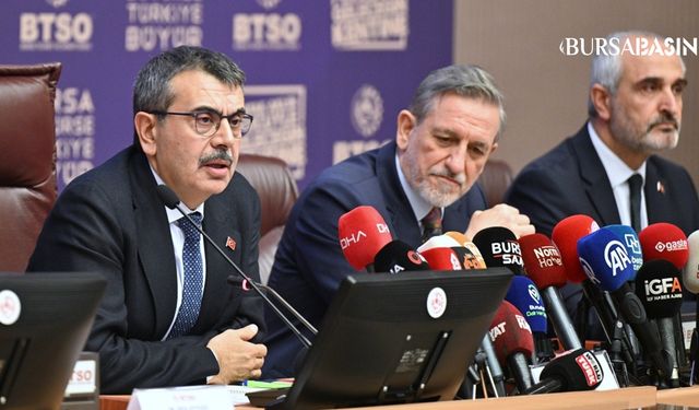 BTSO ve MEB’den Mesleki Eğitim Protokolü