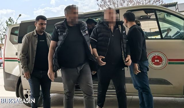 İnegöl'de Hapis Cezası Bulunan 3 Kişi Yakalandı