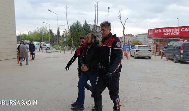 İnegöl’de Aranan Dolandırıcı Kaçarken Yakalandı