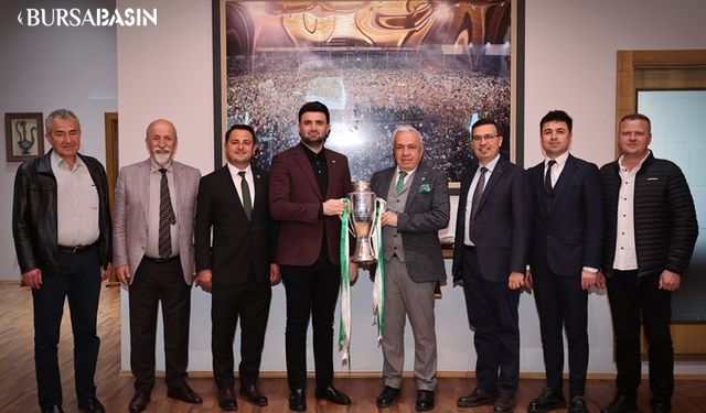 Nilüfer Belediye Başkanı Şadi Özdemir’den Bursaspor’a Tebrik Ziyareti