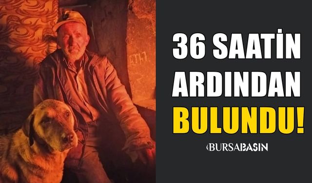 36 Saat Sonra Köpeğiyle Sağ Bulundu