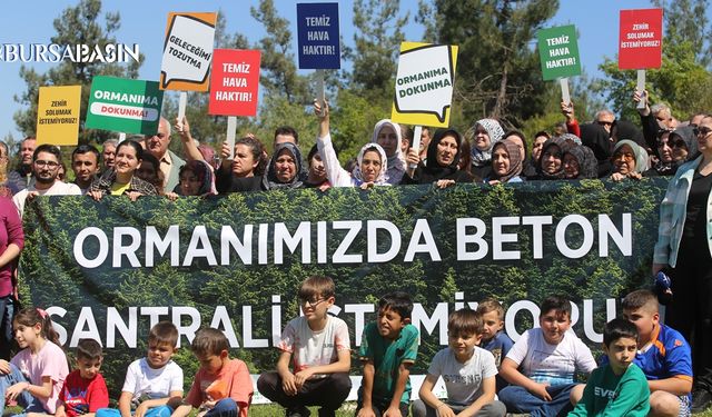 Tahtalı’da beton santraline karşı doğa nöbeti