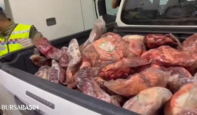 Viranşehir’de 1.5 ton kaçak bozuk et ele geçirildi