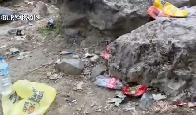 Narlıdere Şelalesi çöplüğe döndü