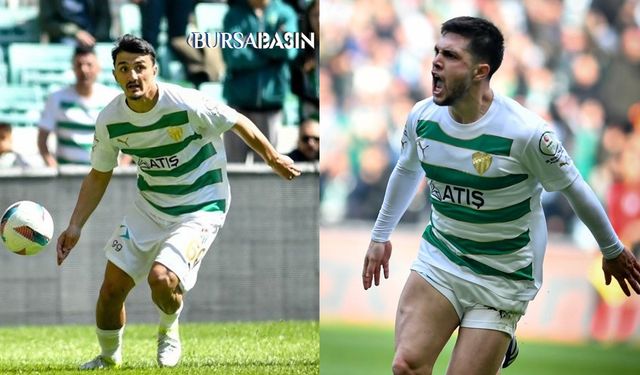 Bursaspor’da Vefa Temel ve Berkan Keskin Veda Etti