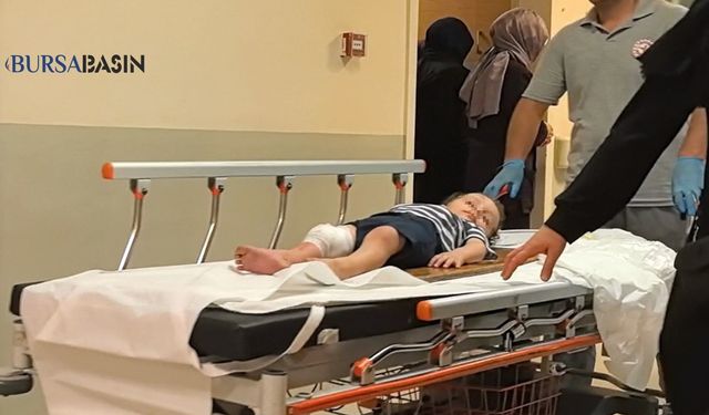 İnegöl’de 3. Kattan Düşen 2 Yaşındaki Çocuk Ağır Yaralı