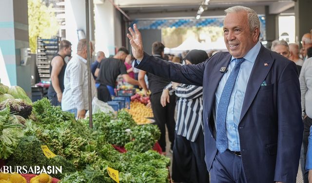 Nilüfer’de Modern Kapalı Pazar ve Muhtarlık Binası Açıldı