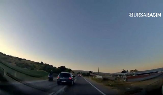 Bursa’da hatalı sollama faciayı kıl payı önledi