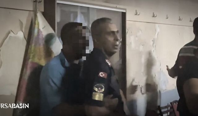 Bursa'da Yangın yerinde hırsızlık iddiası