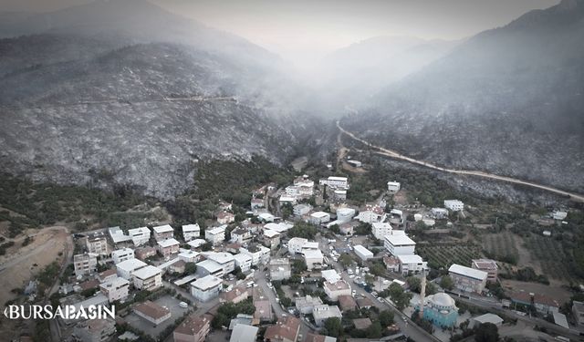 Bursa’daki yangının bilançosu gün ağarınca netleşti