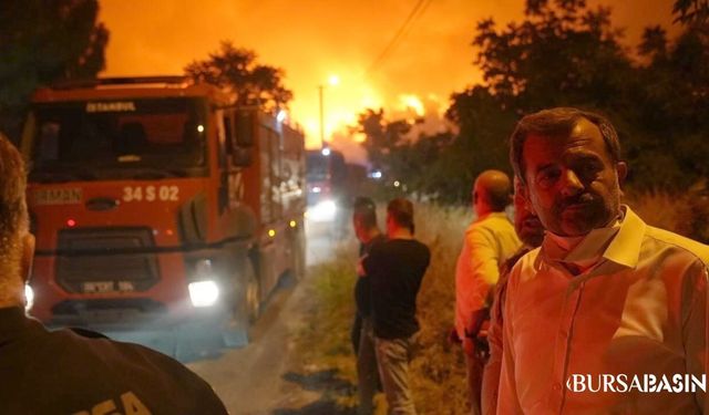 Başkan Işık Yangında Gözyaşlarını Tutamadı