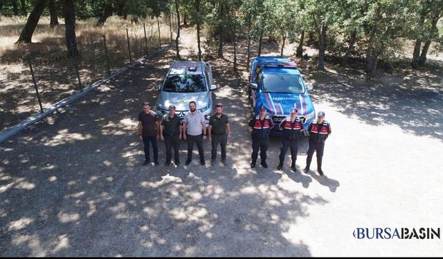 Gemlik’te Ormanlar Dronlarla Gözetim Altında