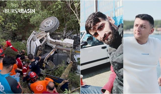Bursa'daki Yangına Gönüllü Gittiler, Uçurumda Can Verdiler