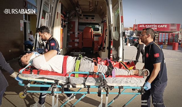 İnegöl’de iş yerinde tartışma: Genç çekiçle yaralandı